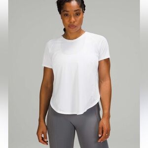 Lululemon UVP Run Short Sleeve - White